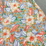 Victoria's Secret  Vintage Floral Chiffon Sheer Sleep Pants Coral Multi‎ Small Photo 4