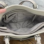 Michael Kors  Ecru Cream Leather Jet Set Large Snap Pocket Tote Bag Photo 9