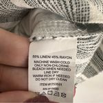 Briggs New York Briggs Women's Linen Blend 4 Pocket Woven Casual Pull-on Shorts Black Size XL Photo 6