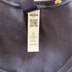 SKIMS Cotton Rib Tank in Navy Daisy Print, Size XXS Photo 7