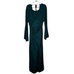 Lulus Moments That Last Hunter Green LS Cutout Jumpsuit XL Photo 12