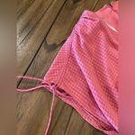 Gal Meets Glam  Angelica pleated Faux Wrap dried rose pink midi v neck dress 6 Photo 3