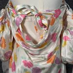 For Love & Lemons  Hazel Floral Satin Strapless Mini Dress Medium Photo 7