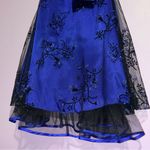 Jump Apparel Cocktail Dress Women Size 5/6 Y2K Dark Fairy Whimsigoth Vamp Hoco Photo 3