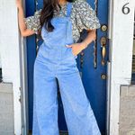Apricot Lane Wide Leg Overall Jumpsuit Photo 0