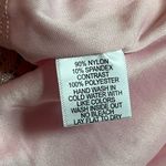 Pink Lace Lined High Neck Long Sleeved Blouse Top Size Small Photo 6