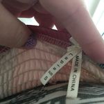 Lapis stained glass smocked strapless midi dress Red Photo 1