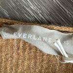 Everlane Crop Top Womens Extra Small Wool Blend Cozy Stretch Camel Brown Photo 1