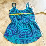 Amanda Uprichard  Silk Peplum V Neck Ruffle Tank Top Blue Purple Small Pullover Photo 3