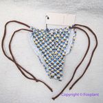 Bec & Bridge NEW Free People x kaleidoscope cheeky string bottoms, USA size 6 Photo 4