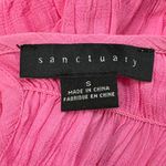 Sanctuary Bubblegum Pink Stay Together Smocked Long Sleeve Top Photo 4
