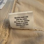 st. john's bay  Wide Leg Plus Wide Leg High Rise Capri Pant Birch Beige 2X NWT Photo 6