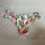 Montce White Flower Bikini Bottoms, Small Photo 2