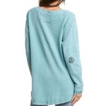 Free People Fall For You Thermal Henley Aspen Sky Size XS Photo 7