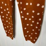 Anthropologie Daily Practice Cinnamon & White Polka Dot Tasseled Joggers 854 Photo 5