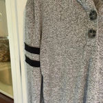 Maurice's Maurice’s Gray Henley Long Sleeve Pullover Hoodie Photo 3