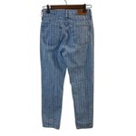 Madewell Women’s Striped Cropped Jeans Size 25 Photo 1