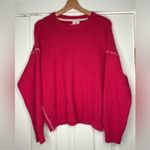 Sundry  Bright Pink Sweater Size Small‎ Polyester Blend Photo 1
