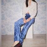 Urban Outfitters  Kimchi Blue Crushed Velvet Flare Pants Photo 0