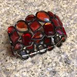Macy's NWT Red Blingy Stretchy Bracelet Photo 0
