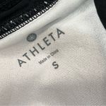 Athleta  Montauk Black & White Stripe Tankini Swim Top size Small Photo 5