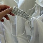 Abercrombie & Fitch Abercrombie White Top Bubble Sleeved & Front Bows Photo 3