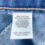 NEW Women's Denim Embroidered A Line Skirt size 6 Boho Stretch 18.5" Photo 5