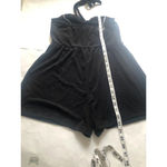 Wild Fable  Women’s black Terry Cloth halter Romper sz M Photo 3