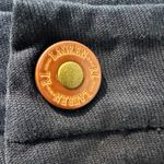 Ralph Lauren Navy Capri Pants Horseshoe Charm 5 Inch Ankle Zippers Women's 8 Photo 4