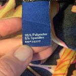 Apt. 9  Dress XL Black Orange Pink V-neck Belted Pockets A-line Flare Mini Photo 4