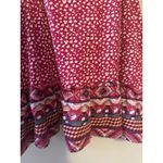 Patrons of Peace Red Boho Indie Tank Top Flowy Blouse Photo 1