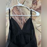 Commense Coastal Cowgirl Open Back Long Dress size XL Black Photo 3