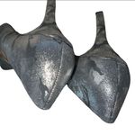 Nine West  black/ gray camo style heels Photo 4