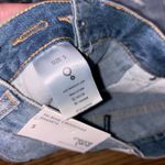 Insane Gene High Rise crossover Denim Shorts❤️ NWT size: small Blue Photo 3