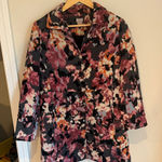 Chico's  Multicolor Abstract Floral Jacket Duster size 4-6 Photo 0