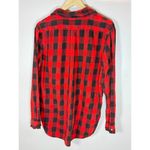Denim & Supply Ralph Lauren  Long Sleeve Button Front Plaid Boyfriend Fit Large Photo 5