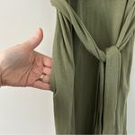 Kindred Bravely Olive Green Short Sleeve T Shirt Wrap Nursing Dress M Size undefined Photo 3