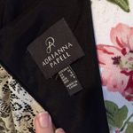 Adrianna Papell Sheath Dress White Ivory Black Lace Midi Wedding Photo 4