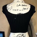 Free People Get Ripped Tee XS/S NWOT Black Photo 4