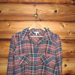 Joie NWOT  Deep Marine Sumba Flannel Top Shirt Photo 3