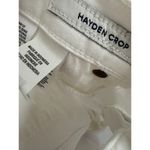 Lucky Brand  Hayden Crop Ankle White Jeans Size 6 Skinny Denim Pants Photo 7