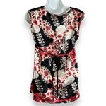 Vintage Y2K Blouse Empire Waist Tie Back V Photo 1