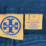 Tory Burch Womens size 26 classic  black denim jeans Photo 5