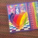 Lisa Frank  TIKANNI RAINBOW HUSKEY FILE FOLDER TRAPPER KEEPER TRIFOLD PORTFOLIO Photo 6