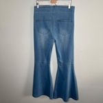 Halara  Womens Bell Bottom Stretch Pull On Flare Jeans Light Wash XL Photo 6