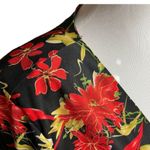 Karin Stevens Womens Vintage  Red Floral Shrug Cardigan  - Sz 8 Photo 1