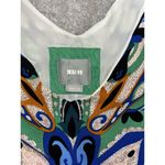 Anthropologie Maeve Folksong Bird Floral Shift Dress Small Petite Photo 4