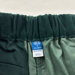 Old Navy Dark Bottle Green Stretch Velvet Taylor Wide Leg Trouser M Photo 3