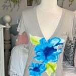 Hollister  Tee Short Sleeve Shirt Plunge Neck Comfy Cotton Womens Medium Photo 5