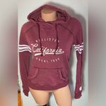 Hollister Women's Maroon Hoodie Size XS Photo 1